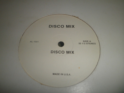 Disco Mix Vinyl 12'' Special Disco Mix & Let's Do It (1980)