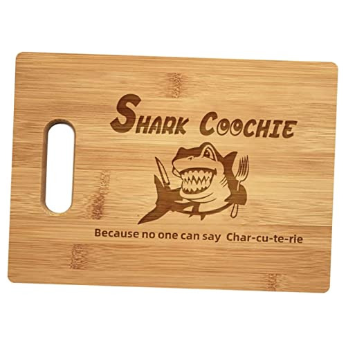 Tabla De Embutidos Shark Coochie Carne Y Queso, Regalo ...