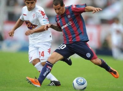 Camiseta San Lorenzo 2010 2011 Romagnoli #10 Argentina T. M