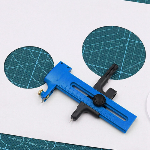 Li Círculo De Fieltro Azul Ligero Y Estable De Diy Crafts