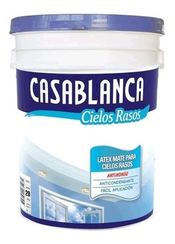 Pintura Latex Cielorraso Classic Casablanca 20 Lts