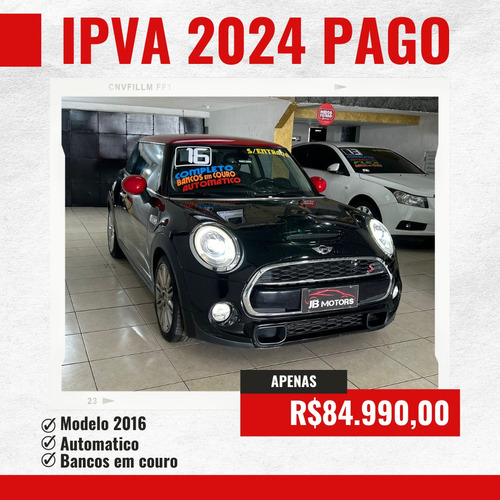 MINI Cooper S 2.0 S Exclusive Aut. 3p