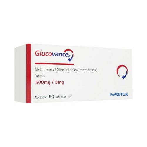 Glucovance 500 Mg / 5 Mg 60 Tabletas