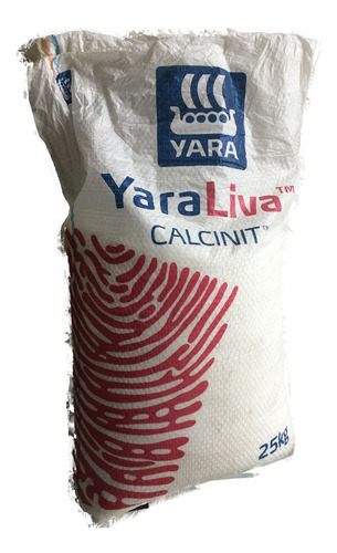 Nitrato De Calcio Soluble X 25 Kg Fertilizante Yara