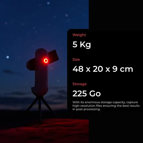 Telescopio Vespera Pro Vaonis Con Sensor Starvis2 Y Óptica