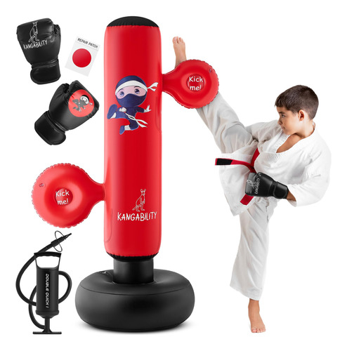 Bolsas De Boxeo/karate Inflables Para Niños 63 Pulgadas