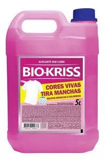 Alvejante Sem Cloro Bio-kriss 5 Litros