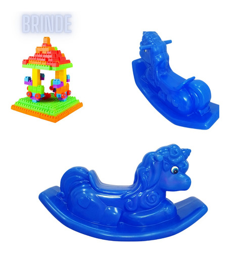 Balanço Infantil Exclusivo Unicornio+50 Pçs Educativa Brinde