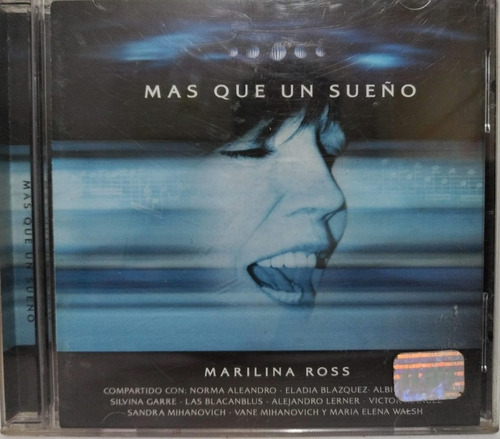 Marilina Ross  Mas Que Un Sueño Cd Argentina