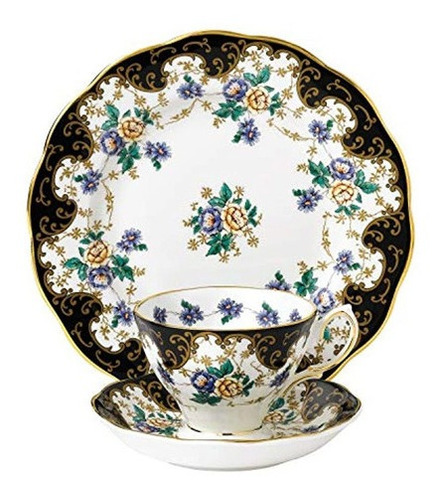 Royal Albert 40017587 100 Años 1910 Taza De Te Plato Y Pla