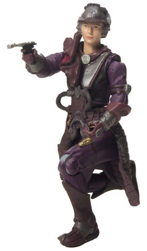 Star Wars Saga  Zam Wesell (ataque De Los Clones) Figura De.