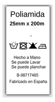 Comprar Pack X8 Poliamida Premium 25x200 Textil Zebra Tsc Honeywell