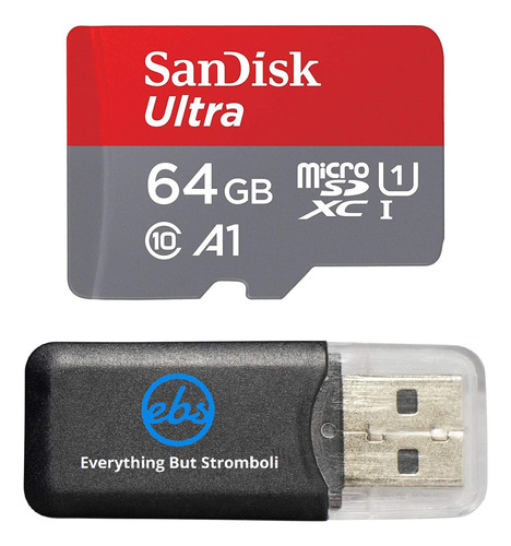 Tarjeta Memoria Ultra Microsd Uhs-i 64 Gb Para Camara Accion