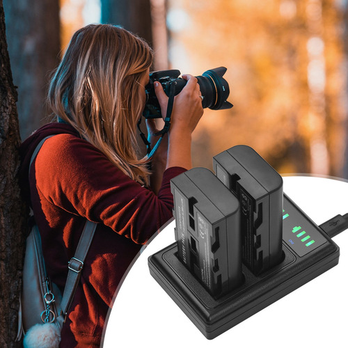 Andoer Np-f550 Usb Intelligent Charger & Battery Kit 1pcs
