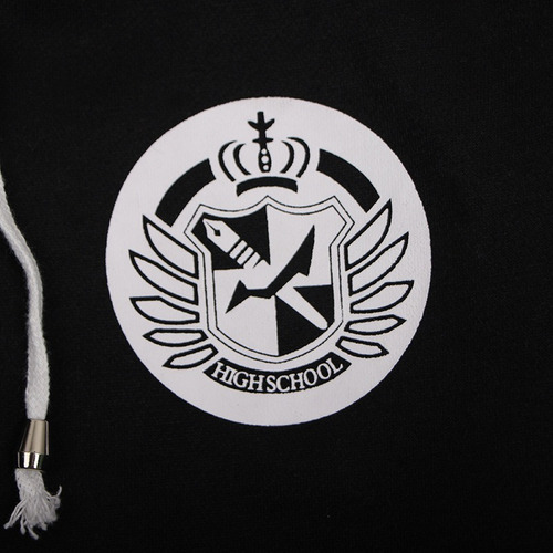 Jaqueta Com Capuz De Cosplay Anime Danganronpa Monokuma