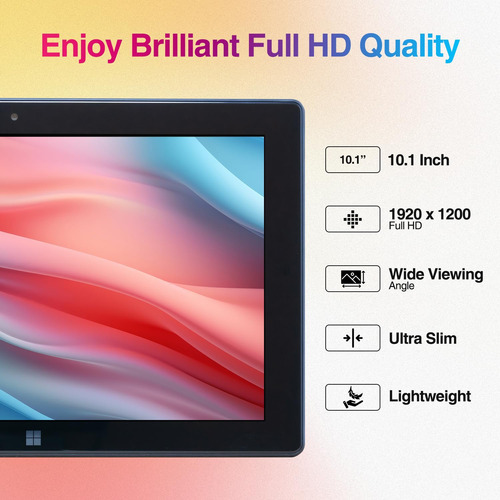 Tablet Fusion5 Fwin232 Plus De 10,1 Windows 11 Con 8 Gb De
