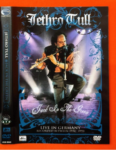 Dvd Jethro Tull Jack In The Green Live In Germany 1970-1993