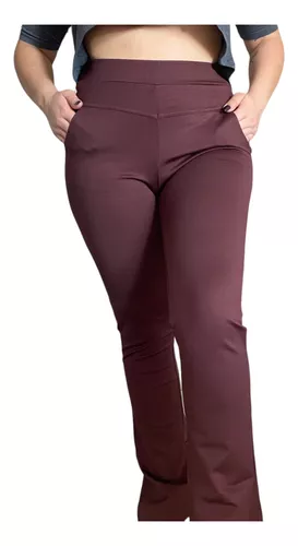 Calza/pantalon Flare Pata Elefante Tallas Grandes Mujer