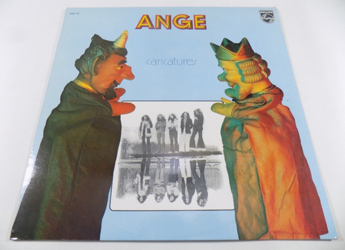 Ange Caricatures Vinilo Lp Francia Rock Progresivo 