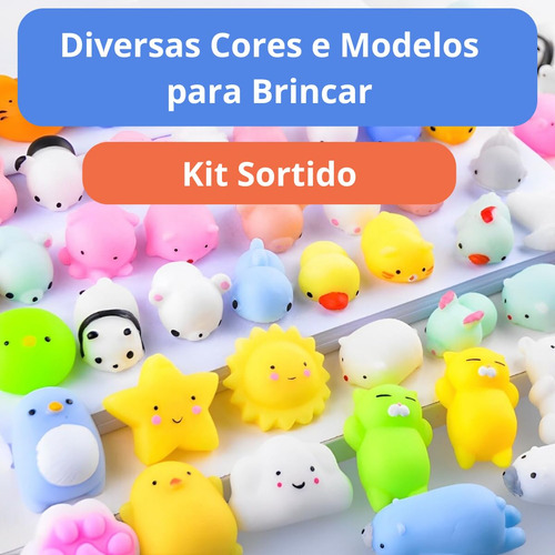 Squishy Mochi Anti Estrés Soft Squeeze Animal Kit (20)
