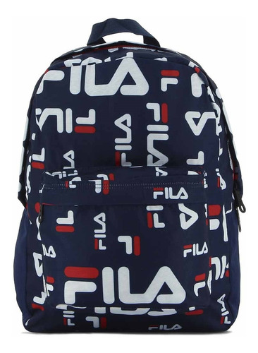 Fila Mochila Bolsillo Delantero C/cierre Navy