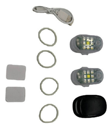 B Luz Estroboscópica Led De Control Remoto Inalámbrico De 2
