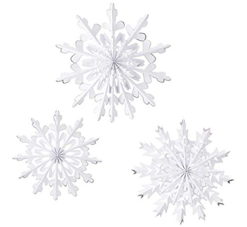 Martha Stewart 30068368 Papel Roseta Copos De Nieve Decoraci