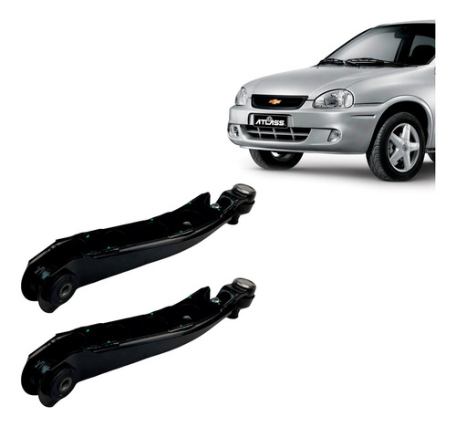 Bandejas Curvas Para Chevrolet Corsa 1.6 1998-2012 / Par