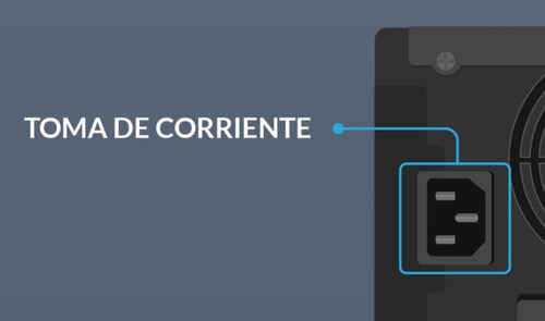 Cable Trifasico De Corriente Alimentacion Pc Cpu Monitor 1.4