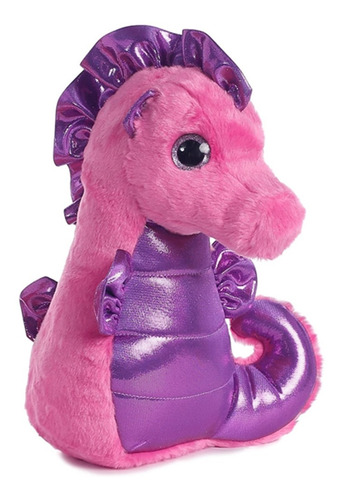 Imagen 3 de 10 de Peluche Caballito De Mar Girlz Nation Aurora Suave Felpa Ax®