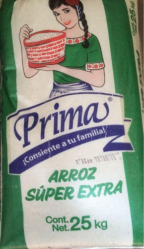 Bulto Arroz Prima De 25 Kilos