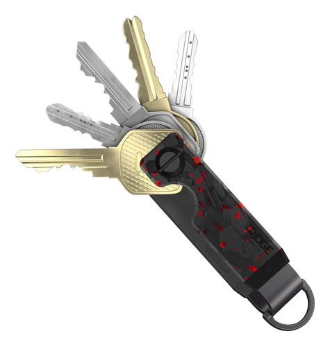 The Ridge Key Organizer - Compact Metallic Key Holder | M Af