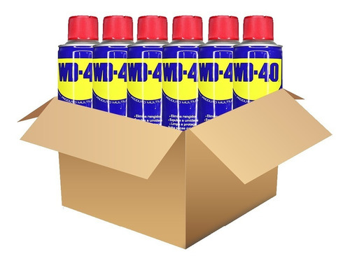 6 Spray Wd-40 Produto Multiuso - Desengripa Lubrifica 300ml