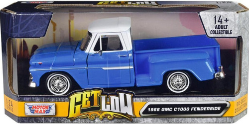 1966 Gmc C1000 Camioneta 1/24 Motormax Premium Diecast