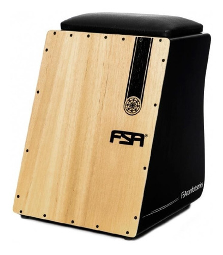 Cajon Fsa Confort Preto Eletrico Fca 4501 C/ Captação Dupla