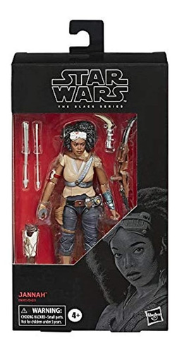 Star Wars The Black Series Jannah Toy 6  Scale The Rise Of S