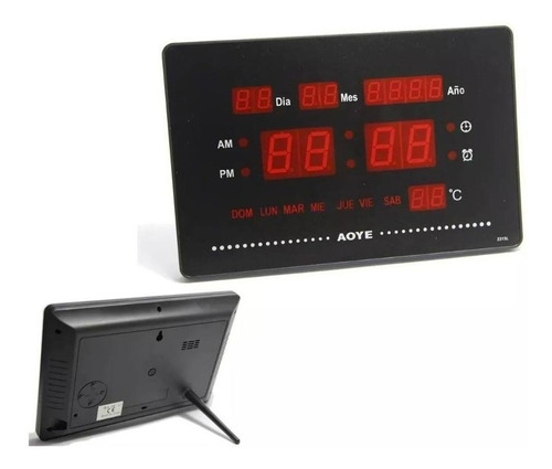 Reloj Led Digital Negro Jh2315 Promocion