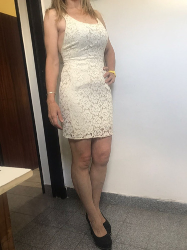 Vestido De Fiesta Corto Talle M Hermoso!!!!