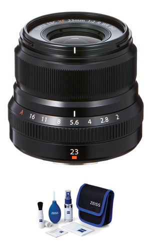 Fujifilm Xf 23mm F/2 R Wr Lente With Lente Care Kit (black)
