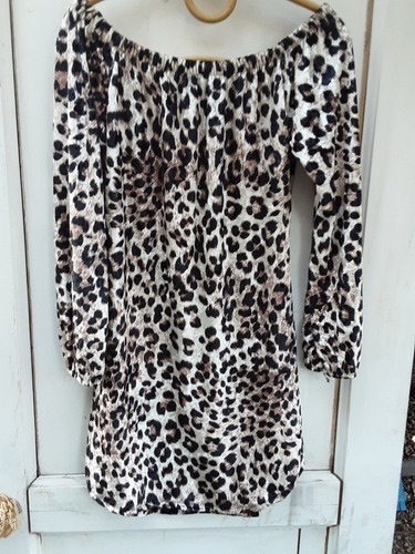 Imagen 2 de 4 de Vestido Animal Print Talla M