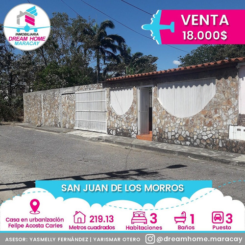 Imagen 1 de 6 de Casa Urbanización Felipe Acosta Carles, San Juan De Los Morros, Edo. Guárico