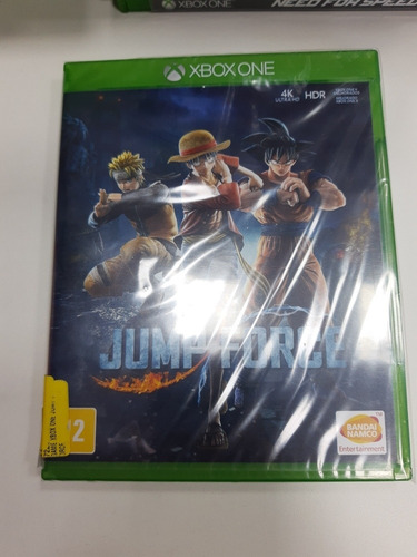 Jump Force Xbox One Mídia Física Lacrado Em Português