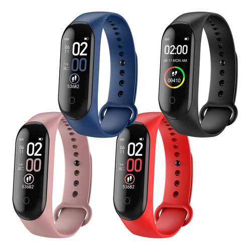 Reloj Tipo Mi Band 4 Pulsera Smartwatch Fitness -  Otec