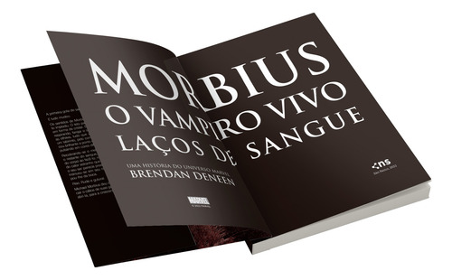 Morbius O Vampiro Vivo Laços De Sangue De Brendan Deneen Editorial Novo Século Editora E Distribuidora Ltda Capa Mole Em Português 2022