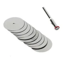 Comprar 10 Disco 25mm Hojas De Sierra Y Vastago Para Dremel Y Otros