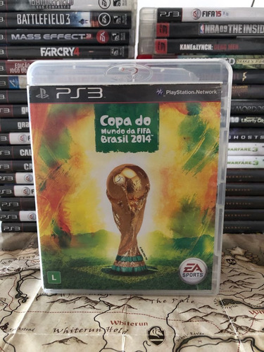 Jogo Copa Do Mundo Brasil Fifa 2014 Ps3 Original Midia 