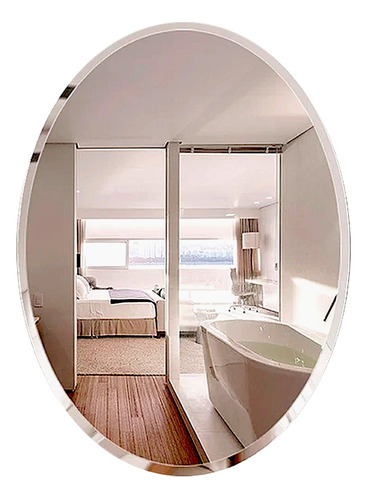 Espejo Ovalado Espejo Biselado 70x50. Design Forever