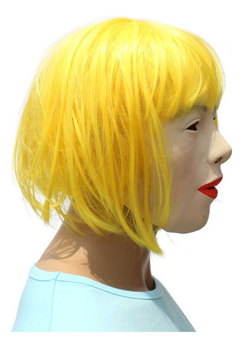 Máscara De Látex Rubia Cosplay De Halloween