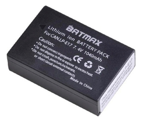 Bat.eria Batmax Lp-e17 Canon Rp T6i T7i Sl2 Sl3 M3 M5 M6