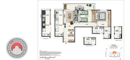 Imagem 4 de 15 de Art E Tijuca - Apartamento A Venda No Bairro Tijuca - Rio De Janeiro, Rj - Brj10301